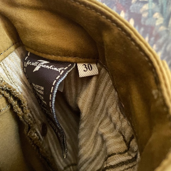 7 For All Man Kind gold Metallic skinny jeans - Picture 5 of 5